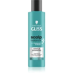 Azonnal elérhető SchwarzkopfGliss Scalp Balance gyengéd sampon mindennapos használatra