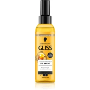 Biztonságos fizetés SchwarzkopfGliss Oil Nutritive védő olaj a hajformázáshoz, melyhez magas hőfokot használunk