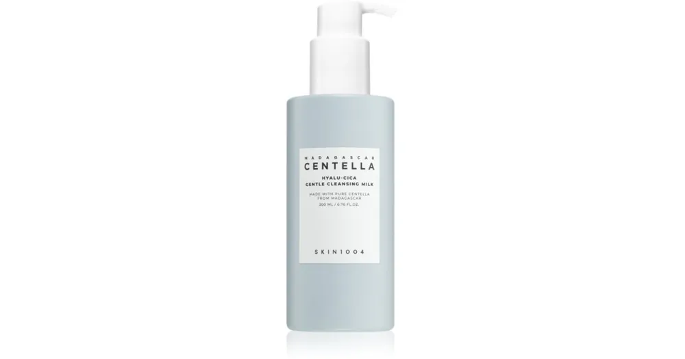 SKIN1004Madagascar Centella Hyalu-Cica Gentle Cleansing Milk hidratáló tisztító tej az arcbőr táplálásáért és természetes hidratáltságának megőrzéséért Korlátozott ajánlat