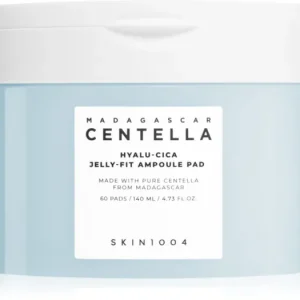 Legnépszerűbb SKIN1004Madagascar Centella Hyalu-Cica Jelly-Fit Ampoule Pad tonizáló párnák a dehidratált száraz bőrre