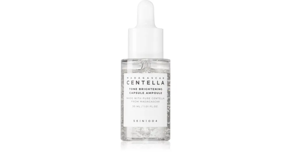 SKIN1004Madagascar Centella Tone Brightening Capsule Ampoule hidratáló szérum az élénk és kisimított arcbőrért Legnépszerűbb