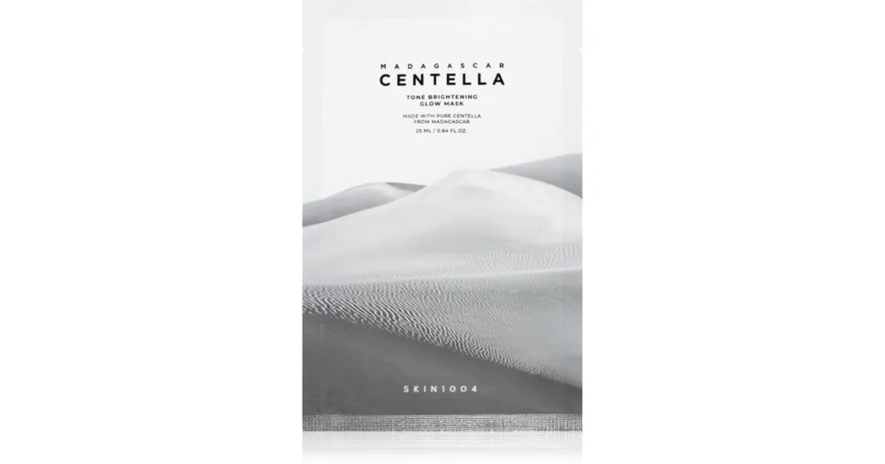 Expressz szállítás SKIN1004Madagascar Centella Tone Brightening Glow Mask fehérítő gézmaszk nyugtató hatással