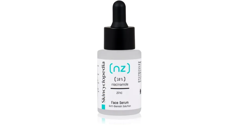 Skincyclopedia10% Niacinamide Acid + Zinc bőr szérum problémás és pattanásos bőrre Legjobb ár