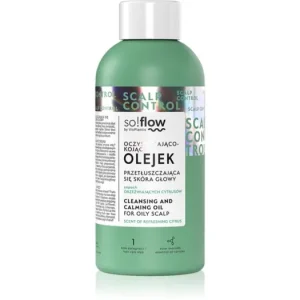 Gyors szállítás so!flowOily Scalp Cleansing and Calming Oil tisztító olaj zsíros fejbőrre