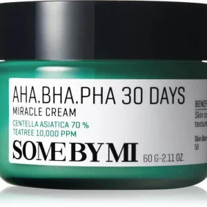 Vásárlói kedvenc Some By MiAHA∙BHA∙PHA 30 Days Miracle Cream multiaktív krém nyugtató hatással