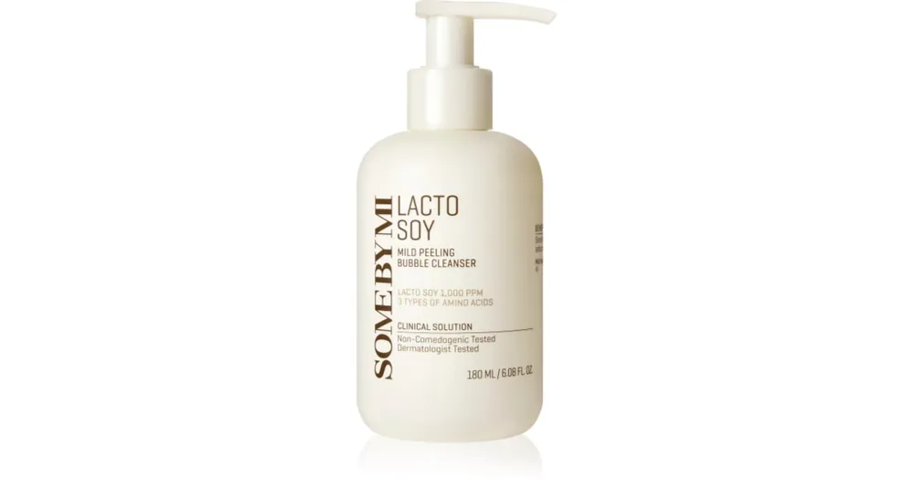Some By MiLacto Soy Mild Bubble Peeling Cleanser finoman tisztító peeling az érzékeny arcbőrre Alacsony ár