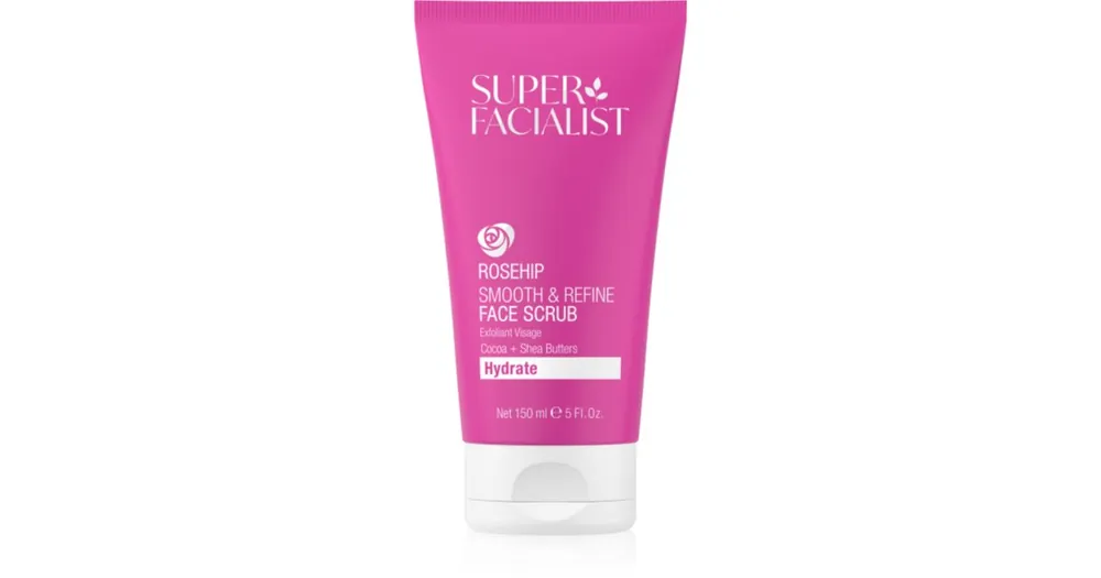 Super FacialistRosehip Hydrate élénkitő peeling az érzékeny arcbőrre Exkluzív ajánlat