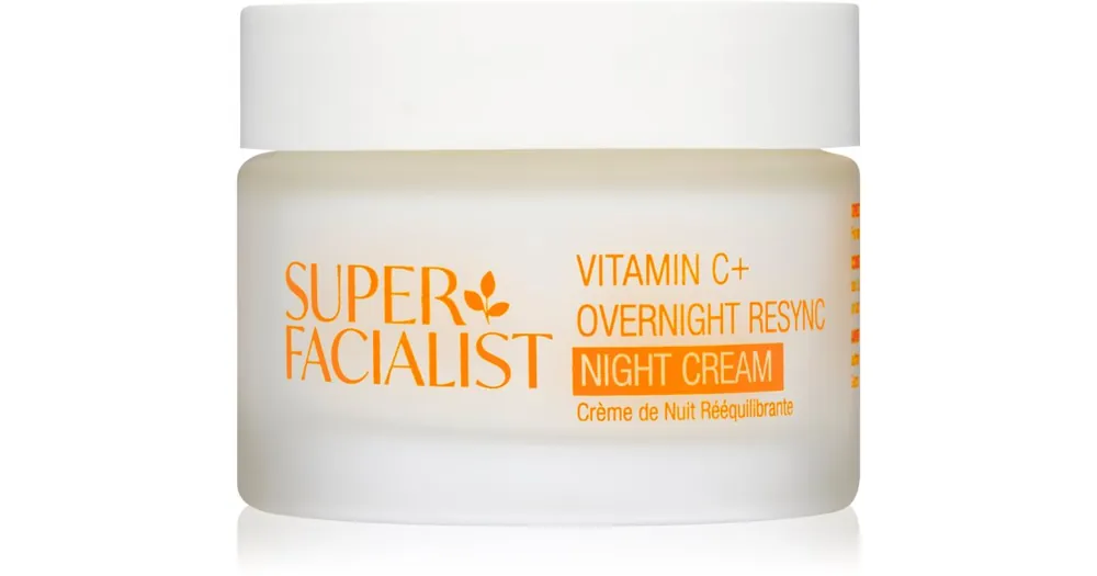Végkiárusítás Super FacialistVitamin C+ Overnight Resync élénkítő éjszakai krém C vitamin