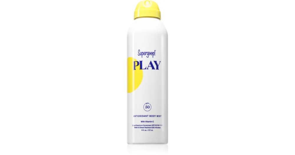 Szezonális akció Supergoop!Play testápoló spray SPF 50