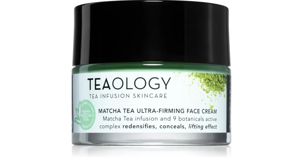 TeaologyMatcha Tea Ultra-Firming Face Cream feszesítő krém Vásárlói kedvenc