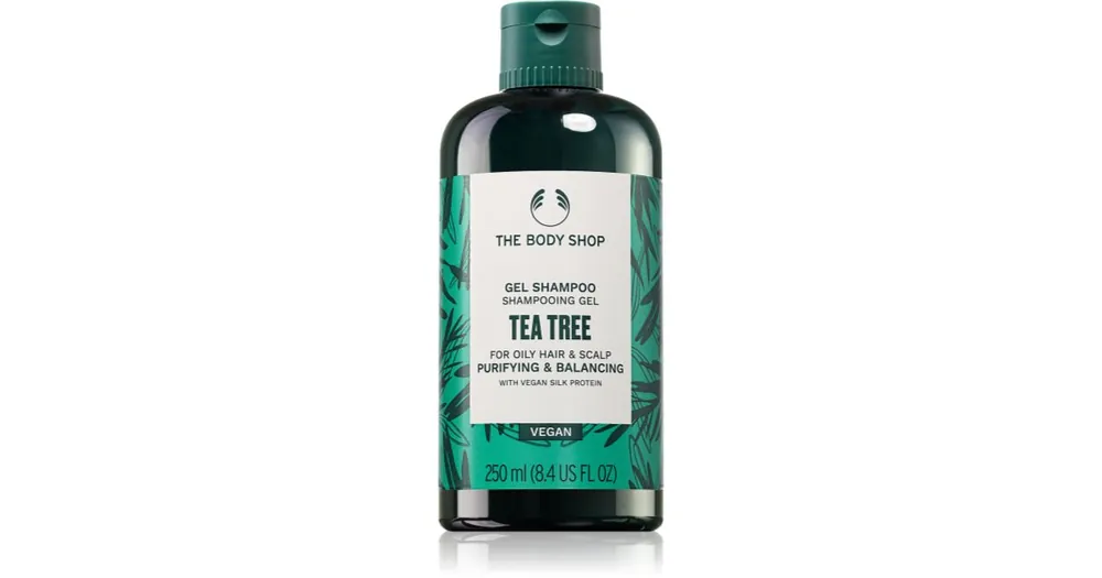 Szuper akció The Body ShopTea Tree Shampoo tisztító sampon zsíros hajra