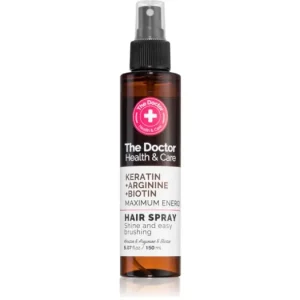 Bestseller The DoctorKeratin + Arginine + Biotin Maximum Energy öblítés nélküli tápláló kondicionáló keratinnal