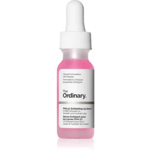 The OrdinaryPHA 5% Exfoliating Lip Serum feszesítő hámlasztó szérum az ajkakra Kedvezmény