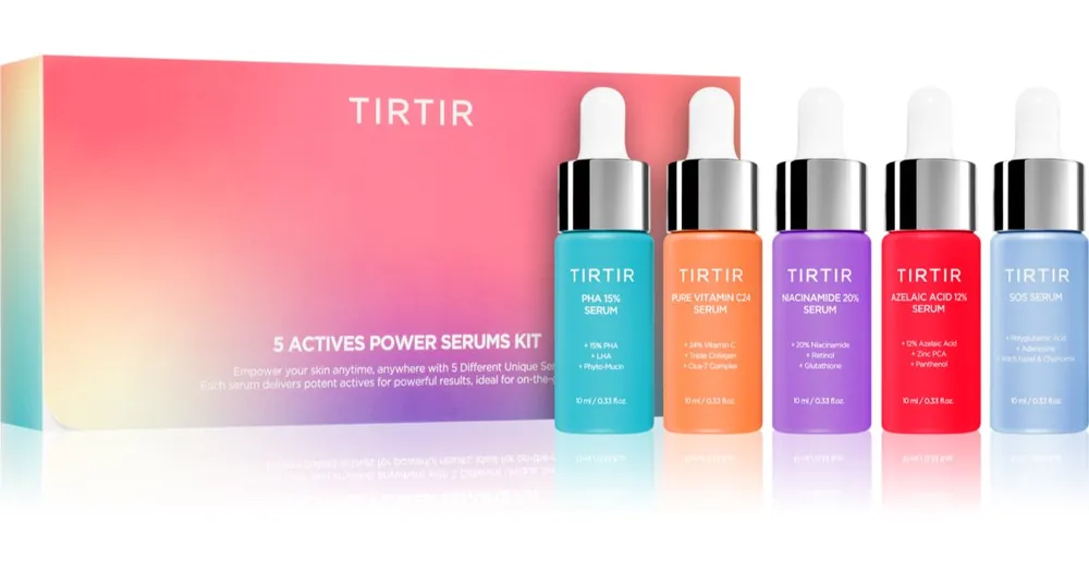 Árengedmény TIRTIR5 Actives Power Serums Kit ajándékszett a tökéletes küllemért
