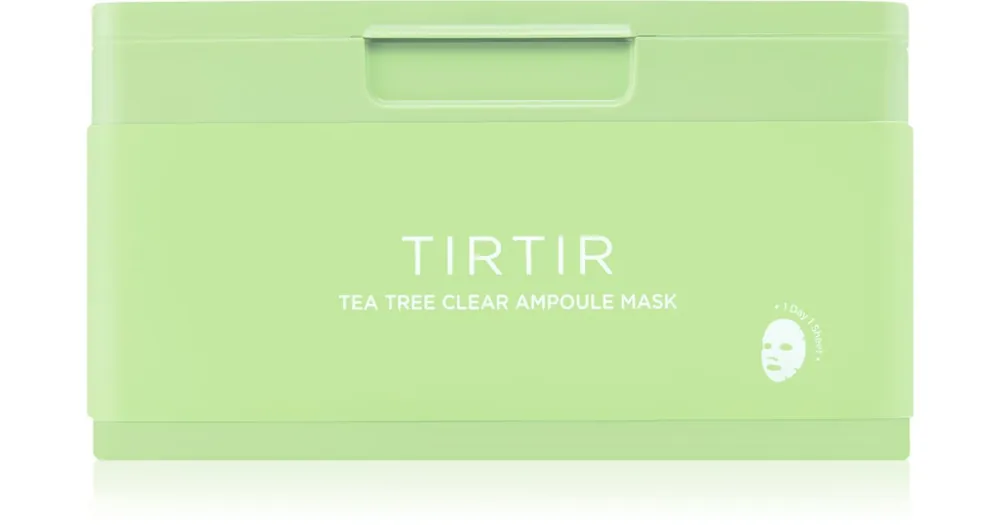 TIRTIRAmpoule Mask Tea Tree Clear nyugtató hatású gézmaszk a problémás bőrre Szuper ajánlat