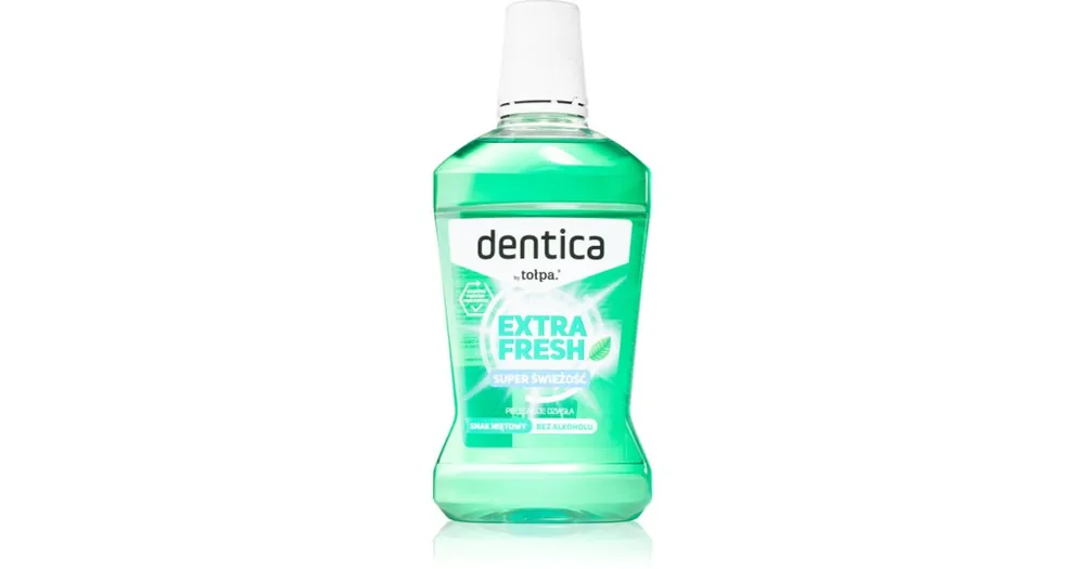 TołpaDentica Extra Fresh szájvíz a hosszantartó friss lehelletért Biztonságos fizetés