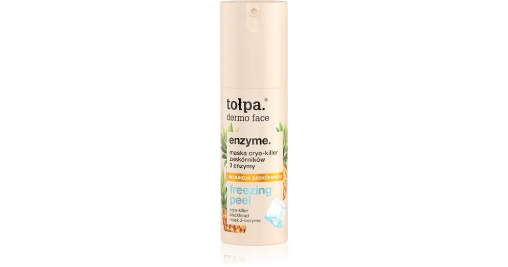 TołpaDermo Face Enzyme maszk a mitesszerek ellen Végkiárusítás