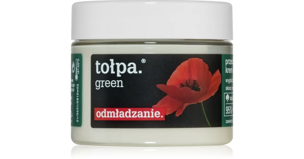 Akciós ár TołpaGreen Firming 40+ feszesítő éjszakai krém ránctalanító hatással