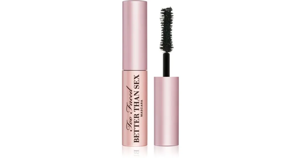 Too FacedBetter Than Sex Mascara Travel Size szempillaspirál a maximális dús hatásért Ajánlat