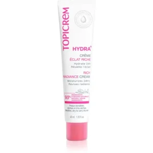 TopicremHydra+ Rich Radiance Cream intenzív hidratáló krém nappal Kedvezmény