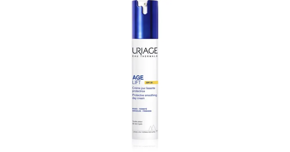 UriageAge Lift Protective Smoothing Day Cream SPF30 ápoló nappali krém a ráncok és a sötét foltok ellen Szuper ajánlat
