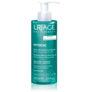 UriageHyseac Purifying Make-up Removing Oil tisztító olaj az aknéra hajlamos zsíros bőrre Azonnal elérhető