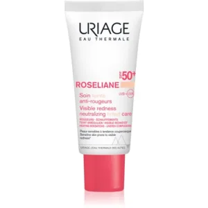 UriageRoseliane CC Cream SPF 50+ CC krém a bőr vörössége ellen SPF 50+ Korlátozott ajánlat