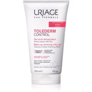 UriageToléderm Control Make-up Removing Milky Gel arctisztító és szemfestéklemosó gél Árengedmény