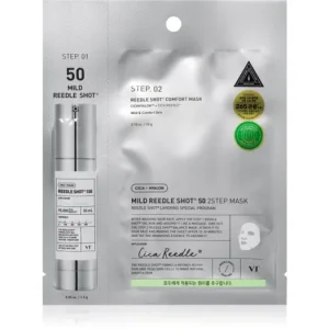 VT CosmeticsReedle Shot 50 2-Step Mask intenzív fiatalító maszk kétfázisú bőrápoláshoz Csak ma