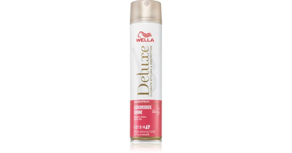 Olcsóbb WellaDeluxe Luxurious Shine hajlakk a magas fényért