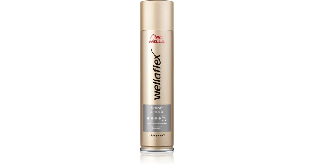 WellaWellaflex Shine & Hold hajlakk Exkluzív ajánlat