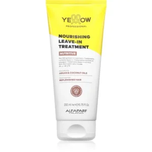Különleges ajánlat Yellow ProfessionalNutritive Nourising Leave-in Treatment leöblítést nem igénylő ápolás száraz és törékeny hajra