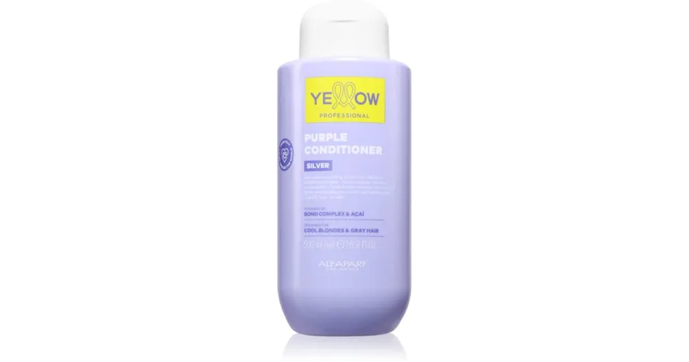 Végkiárusítás Yellow ProfessionalSilver Purple Conditioner tápláló kondícionáló semlegesíti a sárgás tónusokat
