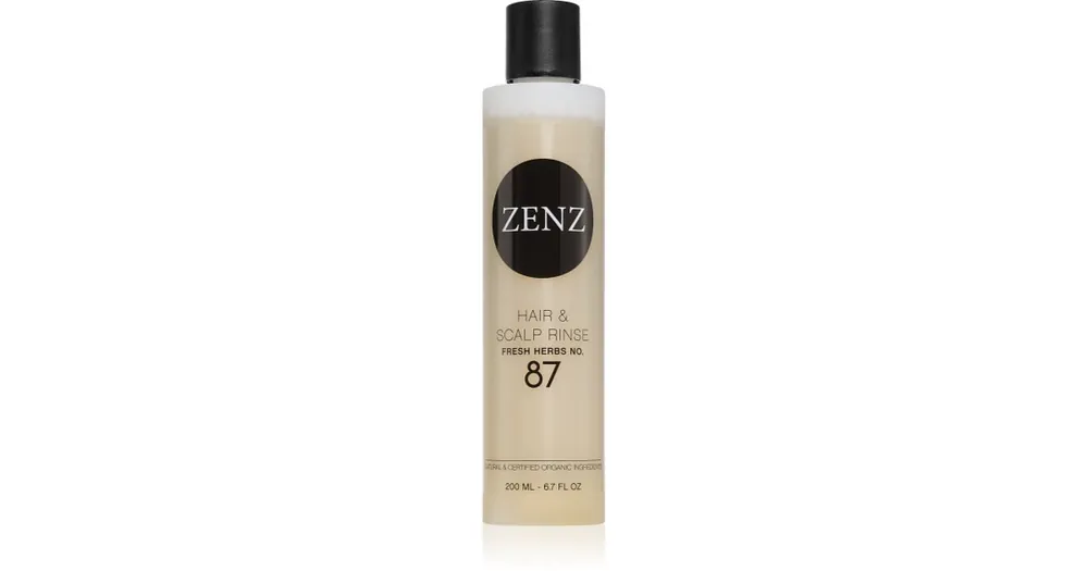 Kedvezményes ár ZENZ OrganicFresh Herbs No. 87 intenzív ápolás a fej bőrsejtjeinek megújítására
