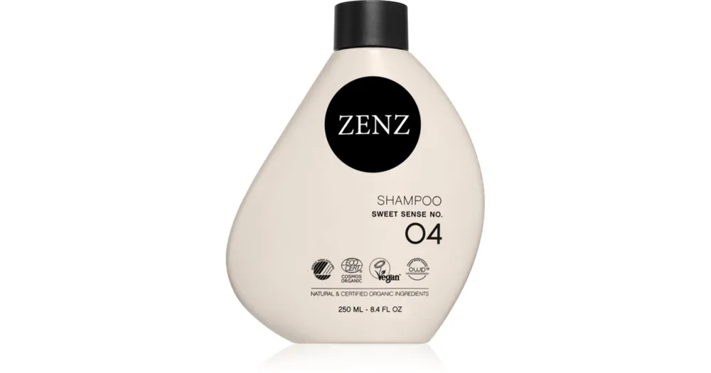 ZENZ OrganicSweet Sense No. 04 hidratáló sampon a hajtérfogat növelésére Rendeld meg most