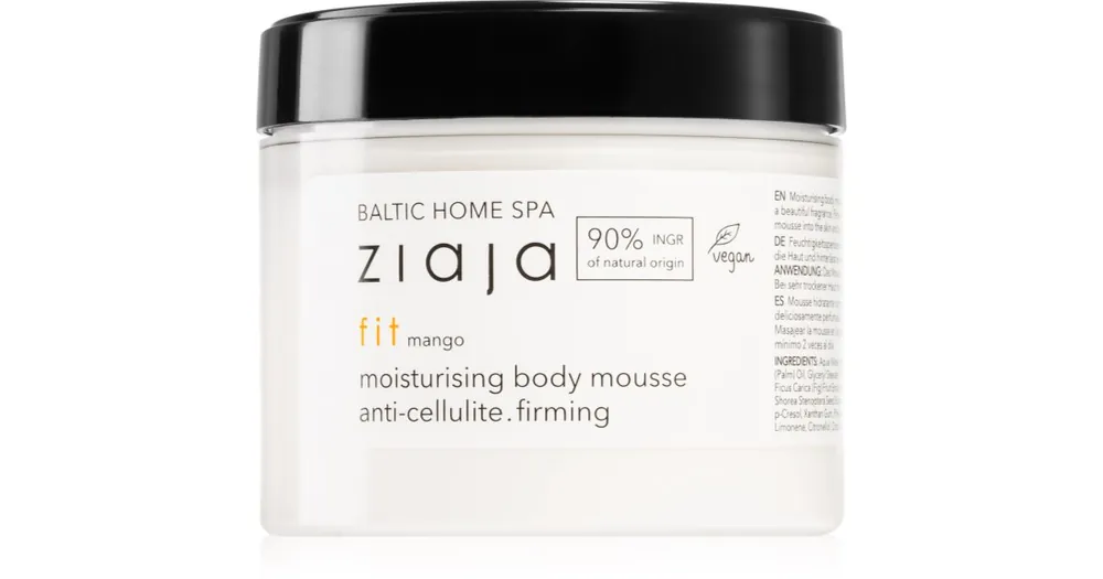 ZiajaBaltic Home Spa Fit Mango hidratáló hab narancsbőrre Vásárlói kedvenc