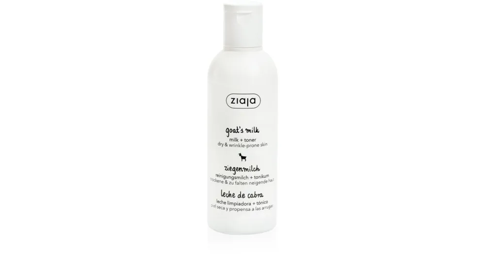 Gyors szállítás ZiajaGoat‘s Milk tisztító tej + arc toner 2 az 1-ben