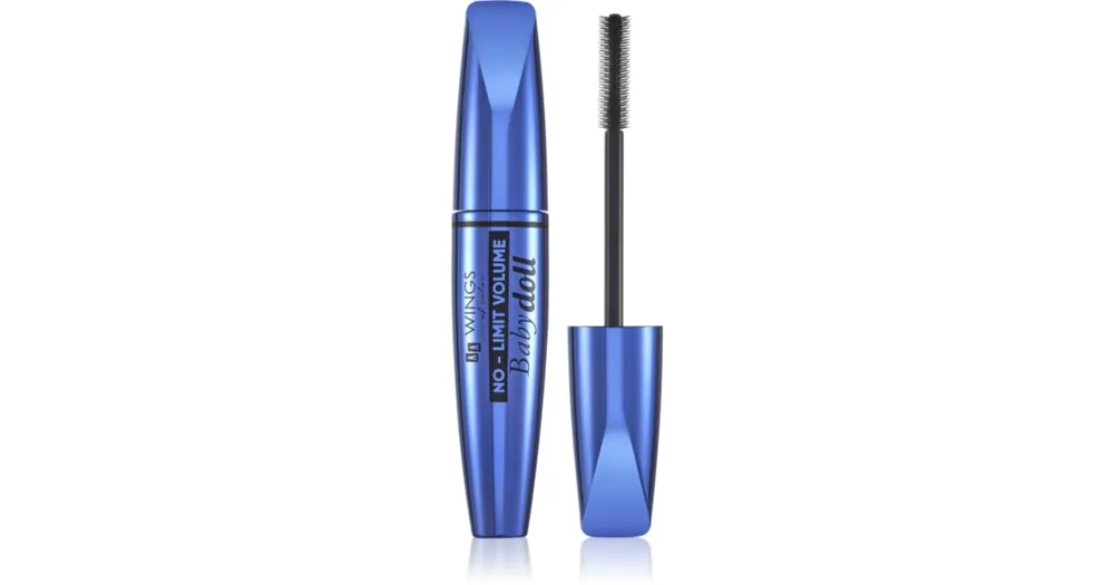 AA Wings of ColorNo Limit Volume Baby Doll Műszempilla hatású szempillaspirál Expressz szállítás
