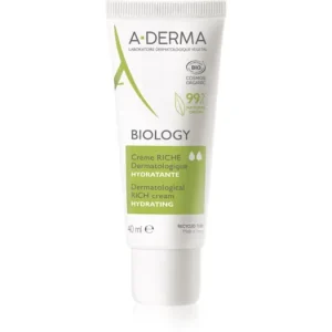 A-DermaBiology Rich Cream tápláló hidratáló száraz nagyon száraz érzékeny bőrre Nézd meg most
