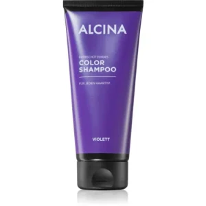 Prémium AlcinaColor Violett lila sampon a természetes vagy a festett hajra