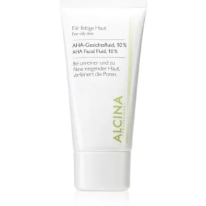 Olcsóbb AlcinaFor Oily Skin arc fluid AHA savakkal 10 %