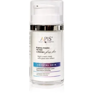 Apis Natural CosmeticsCrystal Skin éjszakai krémes maszk élénk és hidratált bőr Bestseller