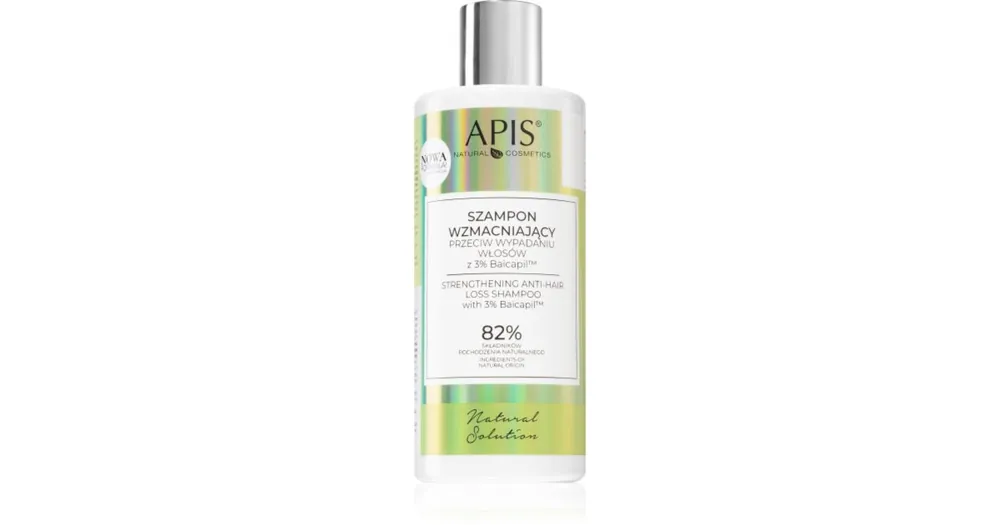 Apis Natural CosmeticsNatural Solution 3% Baicapil erősítő sampon hajhullás ellen Akciós ár