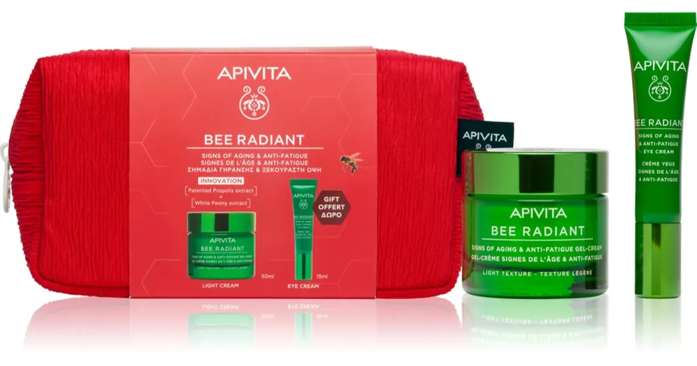 ApivitaBee Radiant Set szett az élénk és kisimított arcbőrért Végkiárusítás