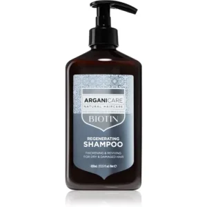 Biztonságos fizetés ArganicareBiotin Regenerating Shampoo sampon világos hajra biotinnal