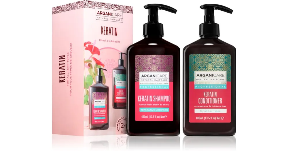 Outlet ArganicareKeratin Set szett hajra