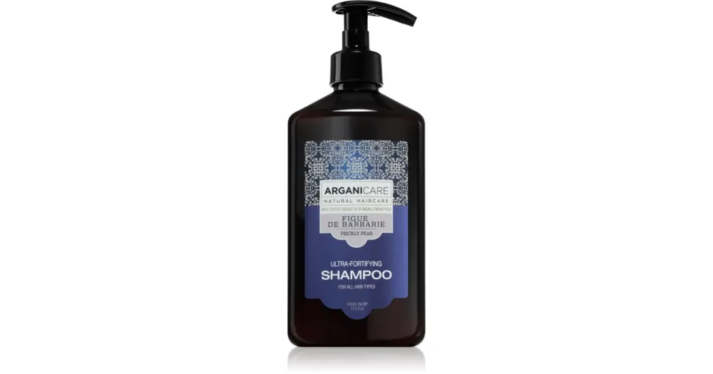 Alacsony ár ArganicarePrickly Pear Ultra-Fortifying Shampoo mélyen tisztító sampon a haj megerősítésére