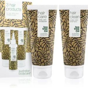 Prémium Australian Bodycare3 Hair Products szett száraz, viszkető fejbőrre