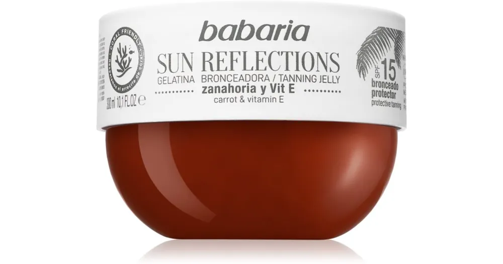 BabariaTanning Jelly Sun Reflections védő gél SPF 15 Legjobb ár