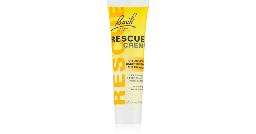 Azonnali szállítás Bach® Flower RemediesRESCUE® creme bőrkrém nyugtató hatással